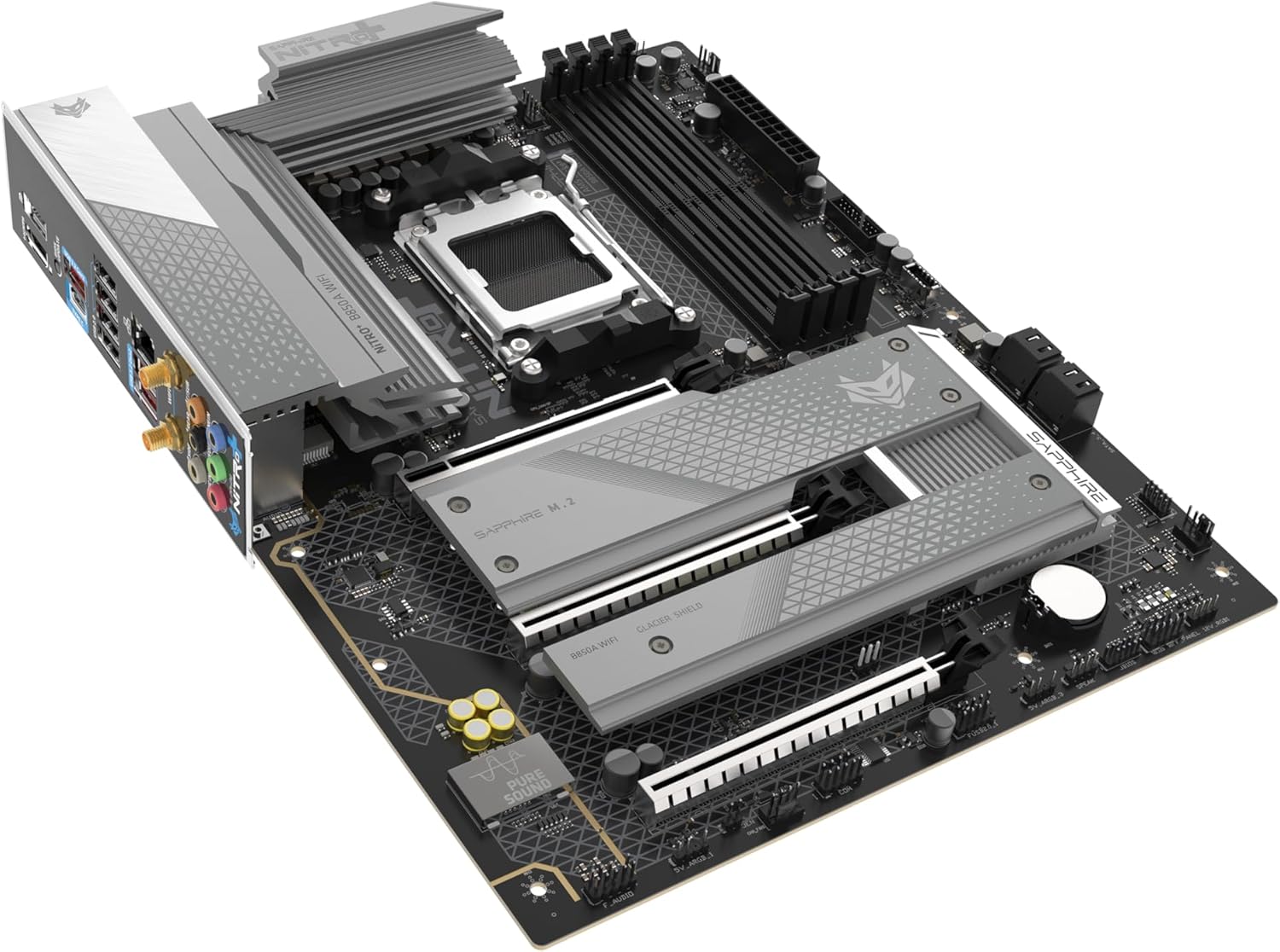 SAPPHIRE AMD AM5 ATX NITRO+ B850A WIFI7 Motherboard 52123-03-40G
