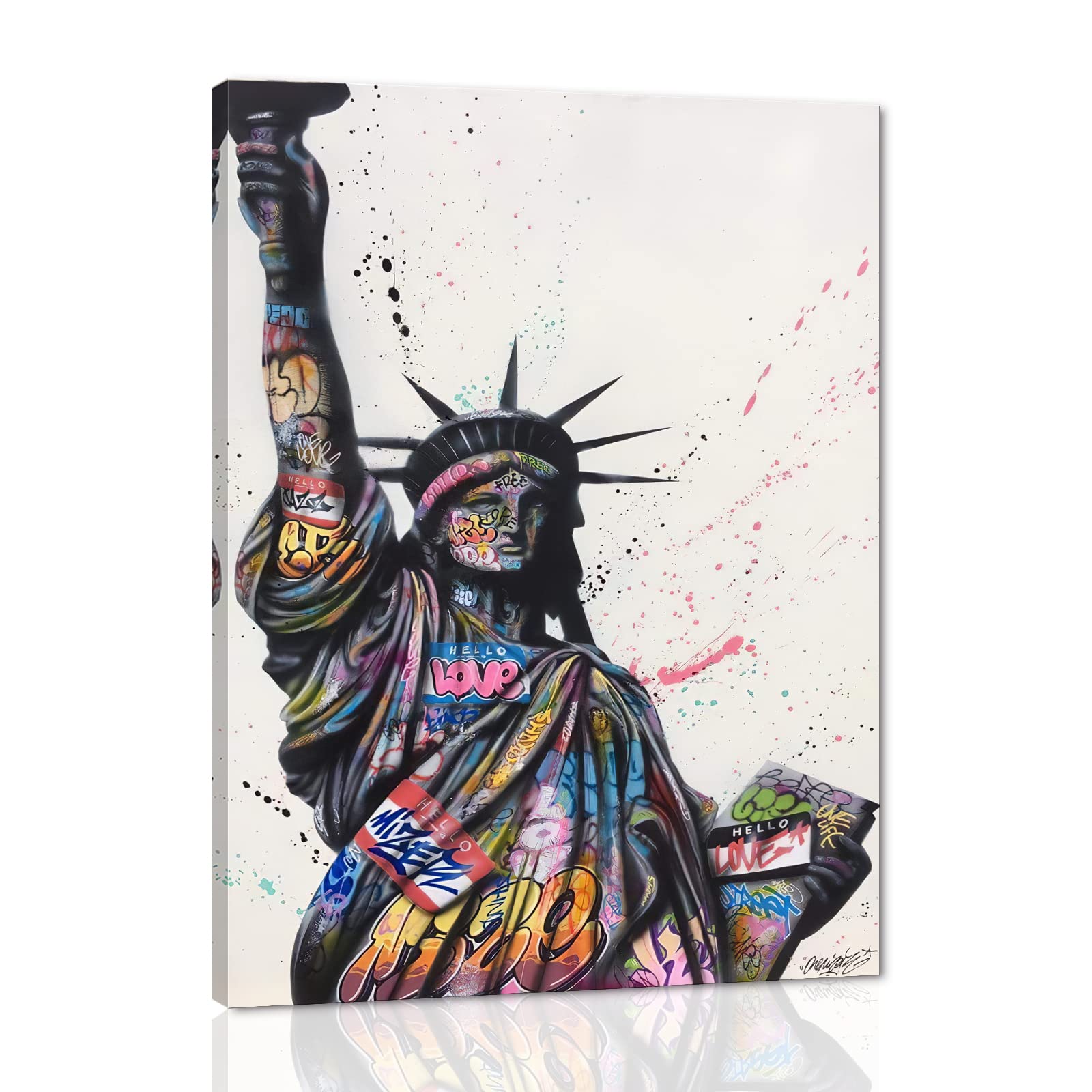 Amazon.com: Yatsen Bridge Statue of Liberty Graffiti Version