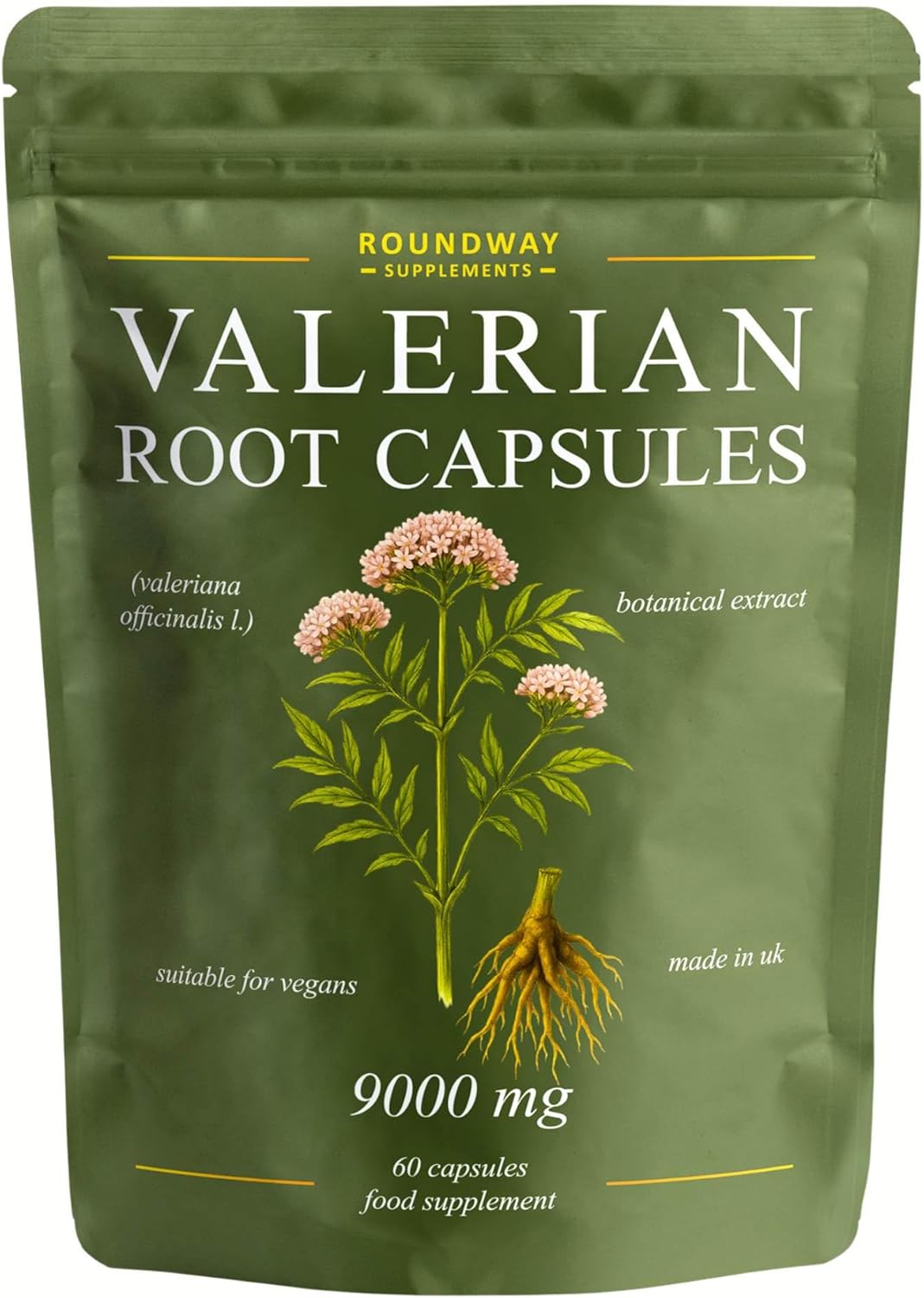 Valerian Root | 9000mg High Strength...