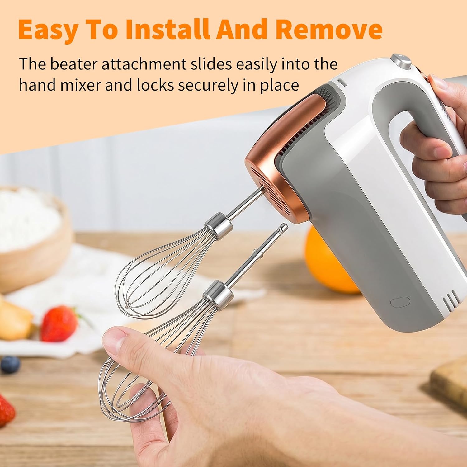 Hand Mixer Beater Blades Compatible with Oster,1Pair