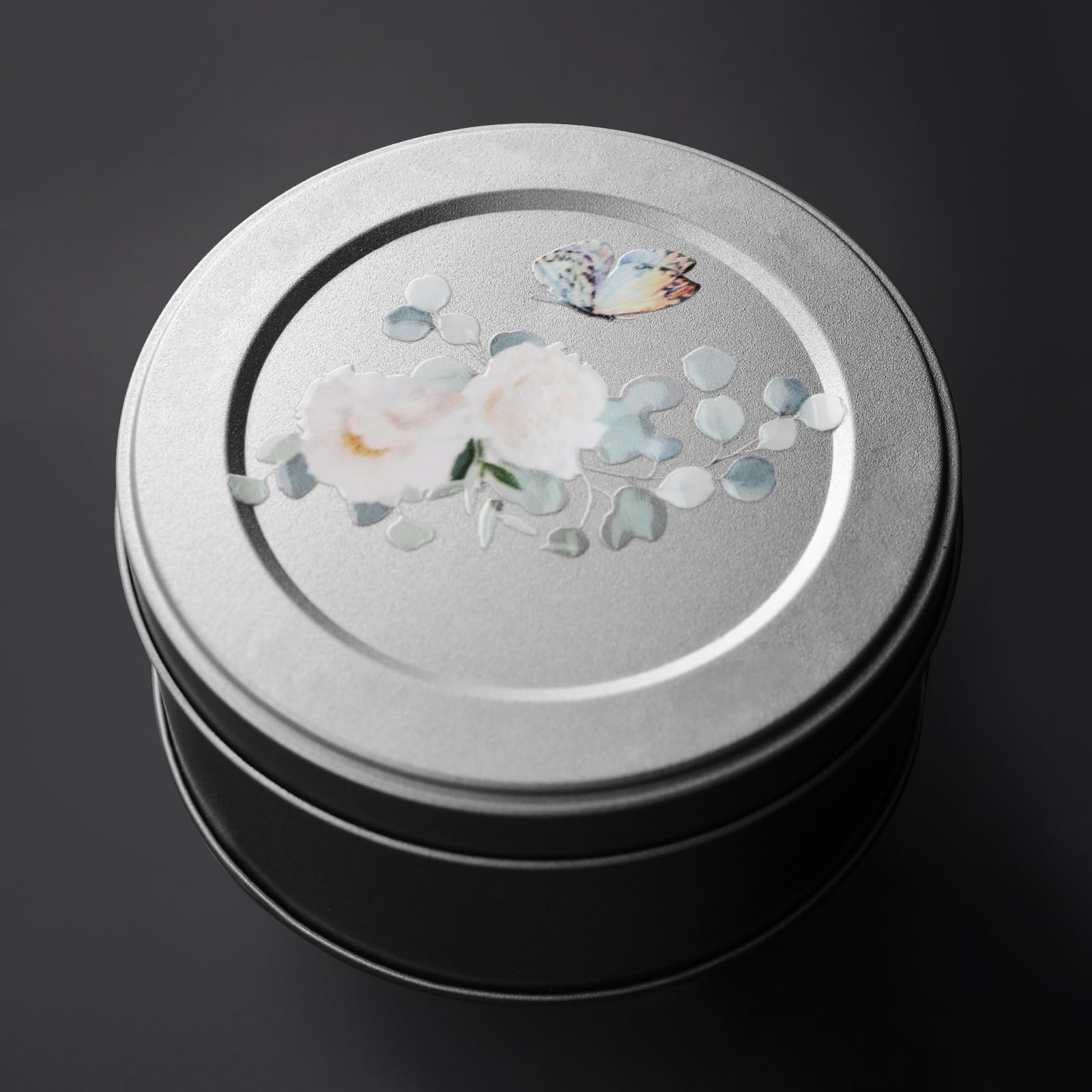 3 Bögen UV-Transfer Aufkleber Blumen Design - 15x30cm Wasserdicht Für Tassen & Möbel