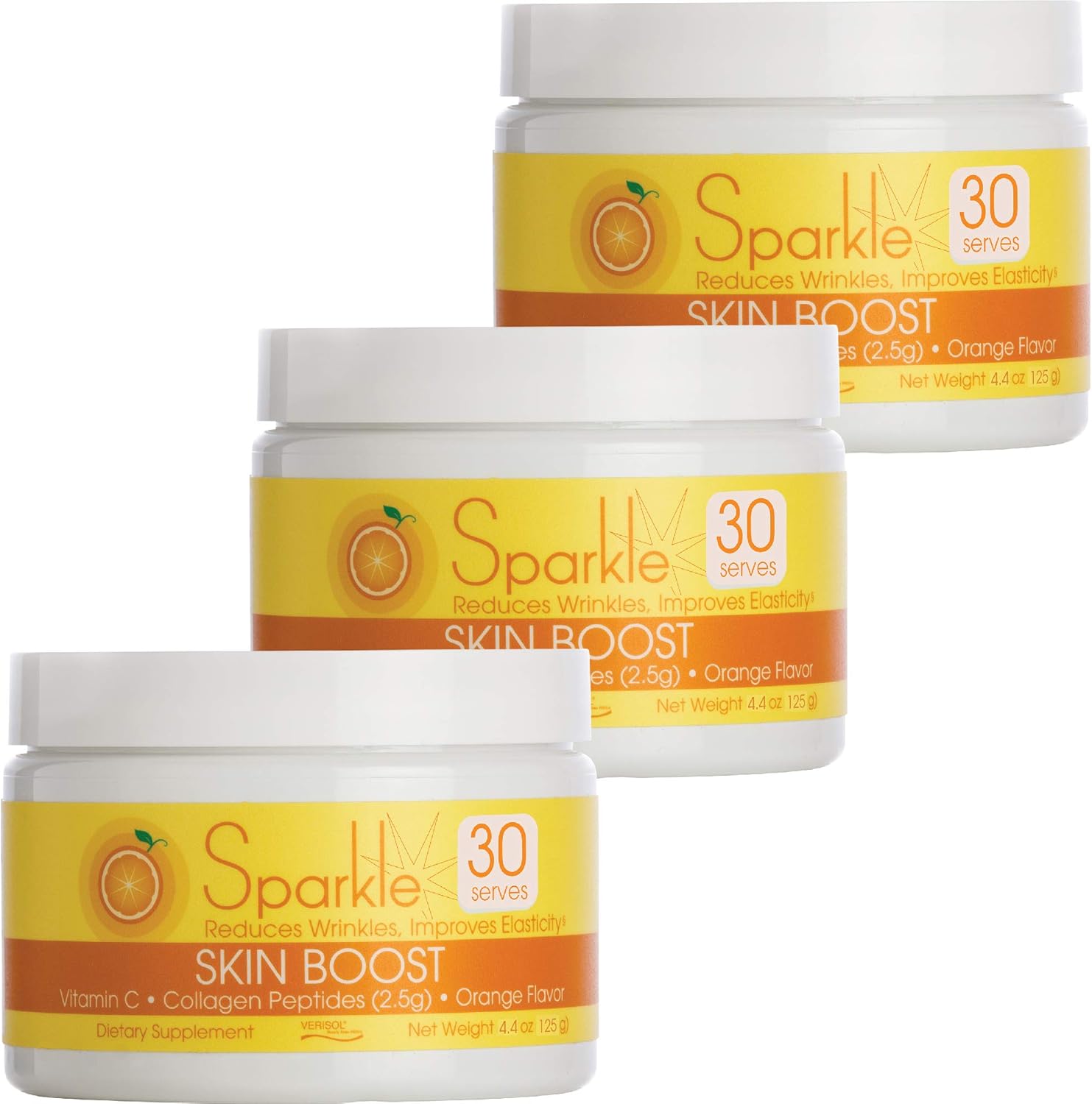 Sparkle Skin Boost (Orange) [30Serves] (3Pack) Verisol