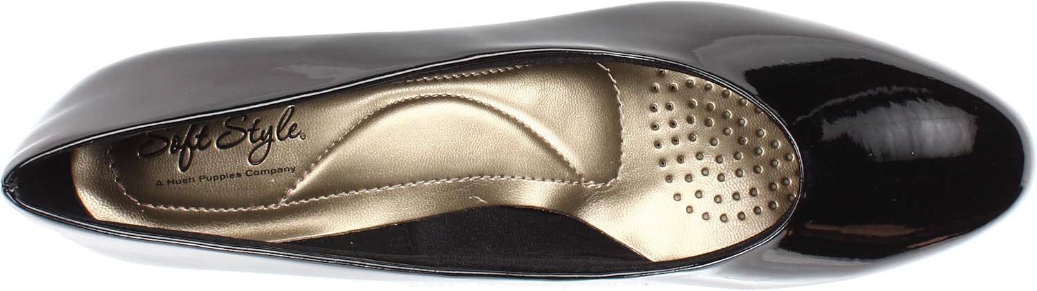 Soft Styles Women's Angel II Dress Pump, Black Patent, 8.5 Narrow - Image 5