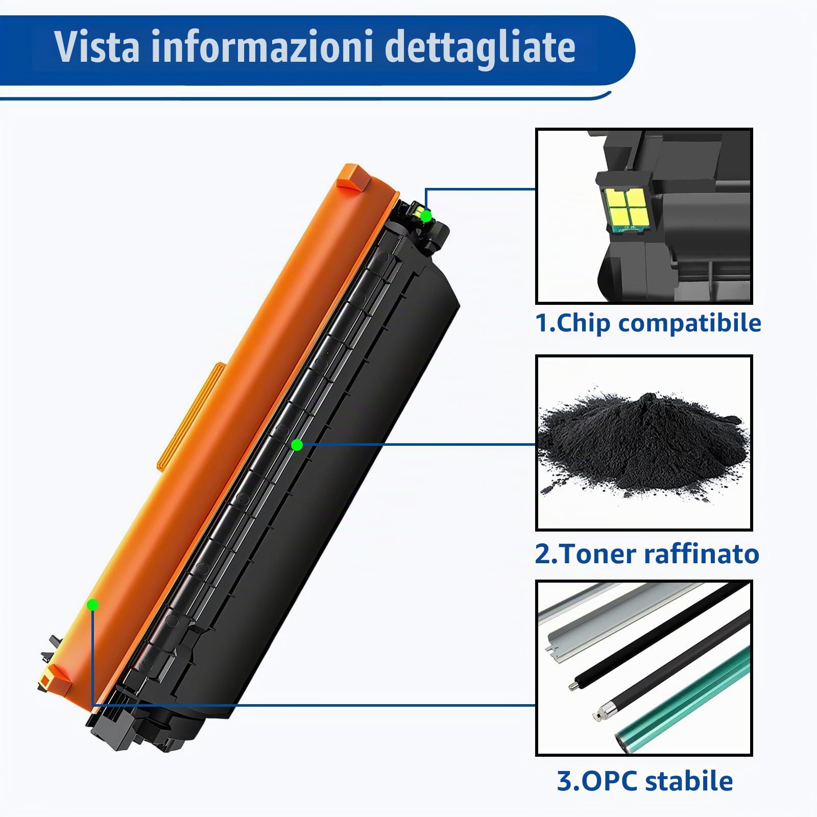 135X 1350X M207dw Cartuccia toner compatibile con HP【con chip】per LaserJet M209d M209dw / M234 M234dw / M207 M207dw / M209sdw M234sdw M207sdw M209sdn M234sdn M207sdn Stampanti 2400 pagine (1 nero)