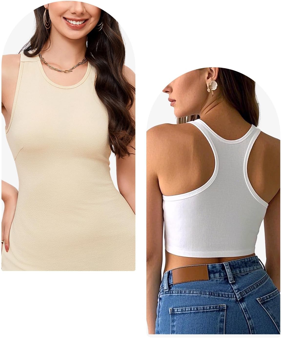 Front Closure Bras for Women Racerback Plunge Underwire Lightly Padded Seamless Bra B-DD Cups - Image 6