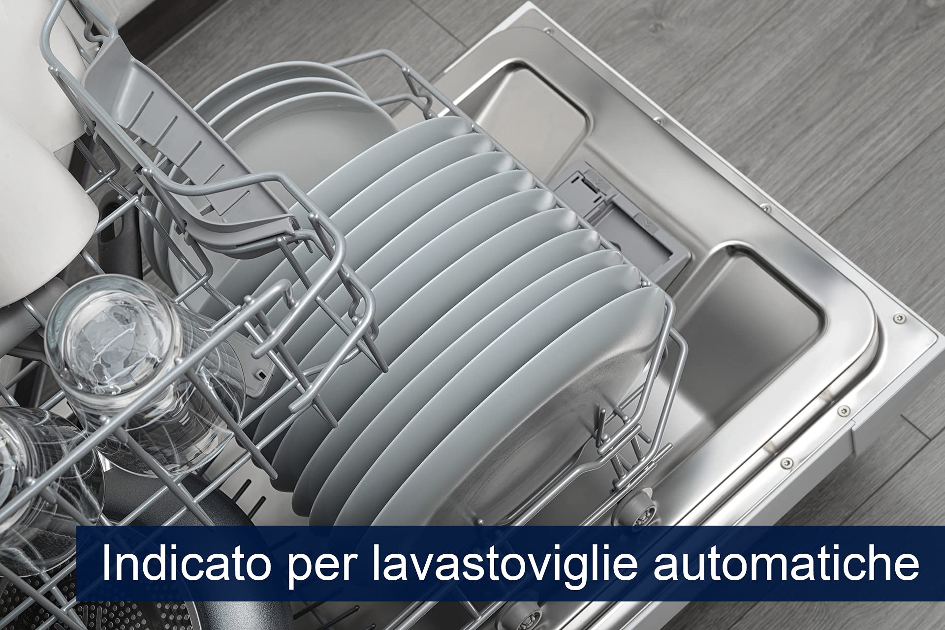 PIP Detergente Lavastoviglie Professionale Stovilmatic, Detersivo Stoviglie Industriale, Lavapiatti, Bicchieri, Pentole, Disincrostante, Anticalcare, Senza Cloro, Tanica UN LT.5, set 2 pezzi Kg.12