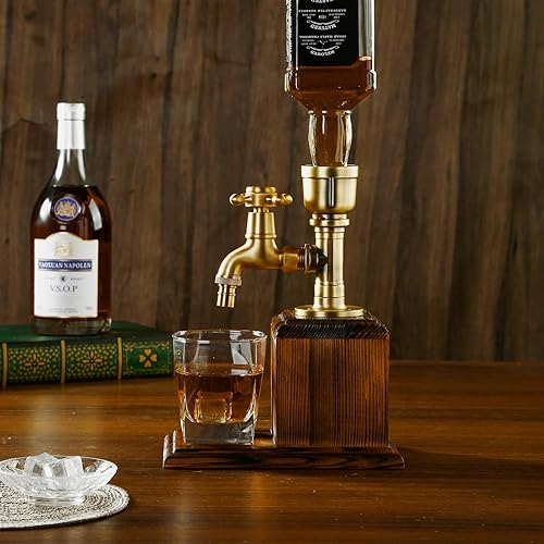 Miniatura 4 de Dispensador de bebidas para fiestas, accesorios de bar, regalos para amantes del vino, whisky, hombre, decoración de cuevas para marido, papá, él,