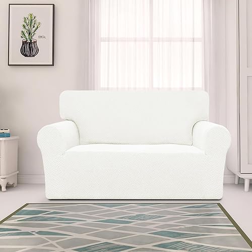 Vista 97 de Easy-Going Funda de sofá reclinable de jacquard elástico, suave de 4 piezas, con lazo elástico, protector de muebles lavable para niños, mascotas