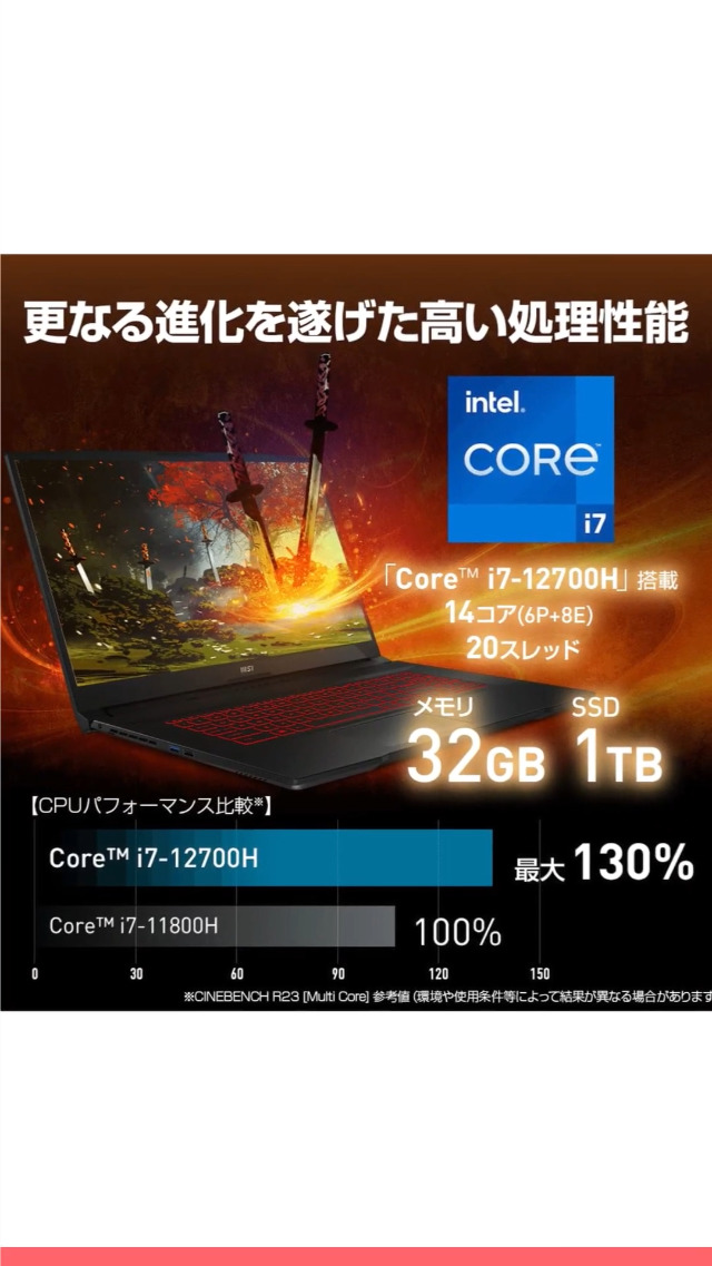 Amazon.co.jp: 【第12世代インテル最新CPU・RTX3070Ti搭載】MSI