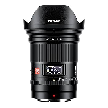 Amazon.co.jp: VILTROX AF 16mm F1.8 Zマウント用 Nikon フル