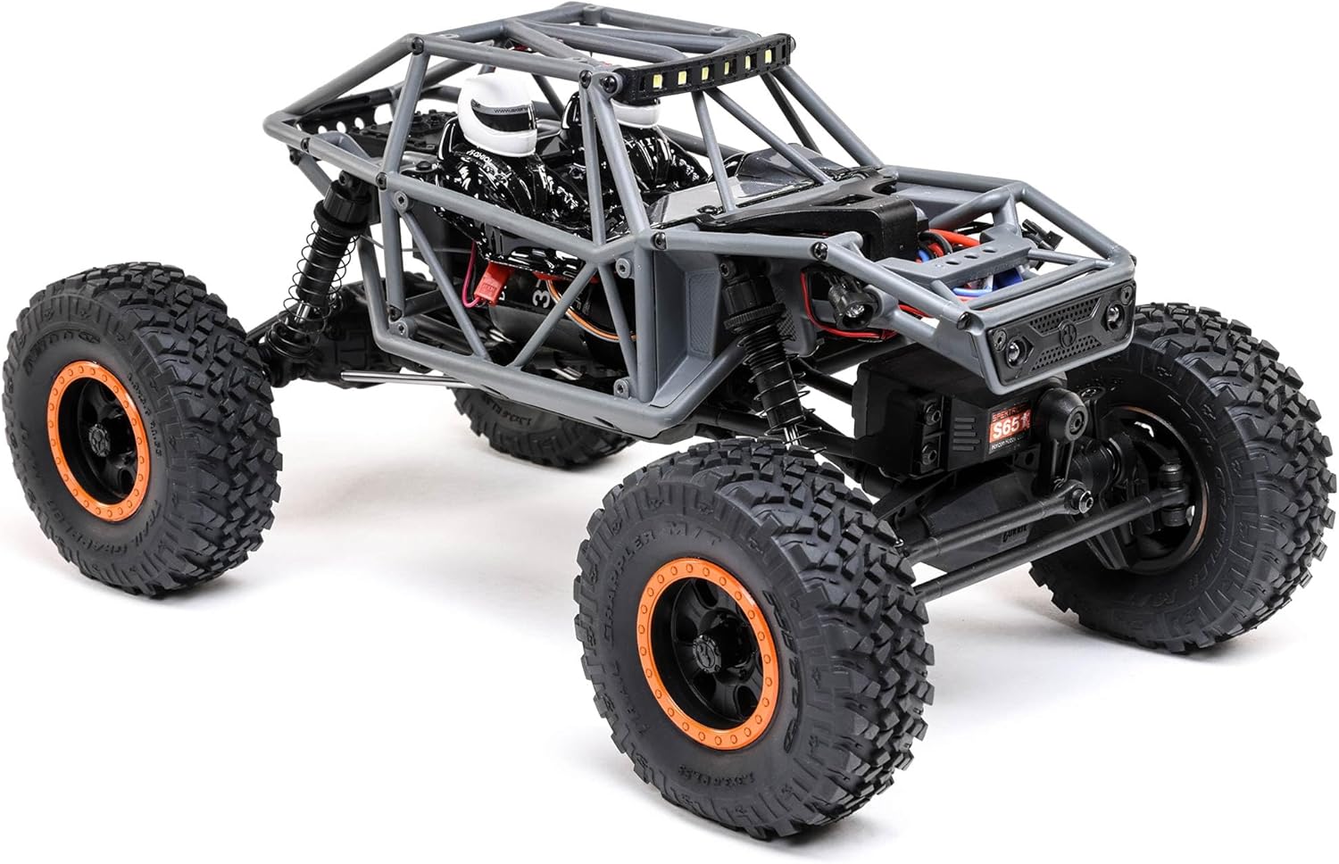 Axial RC Crawler UTB18 Capra 1/18 4WD RTR (Battery and Charger Included), Grey, AXI01002V2T2