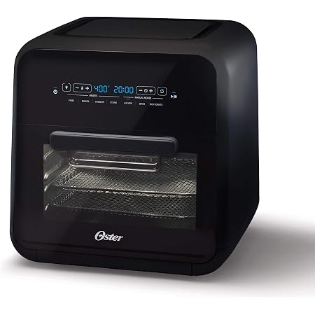 Amazon.com: Oster 2086062 - Horno freidora de aire y multicocina, color  negro : Hogar y Cocina