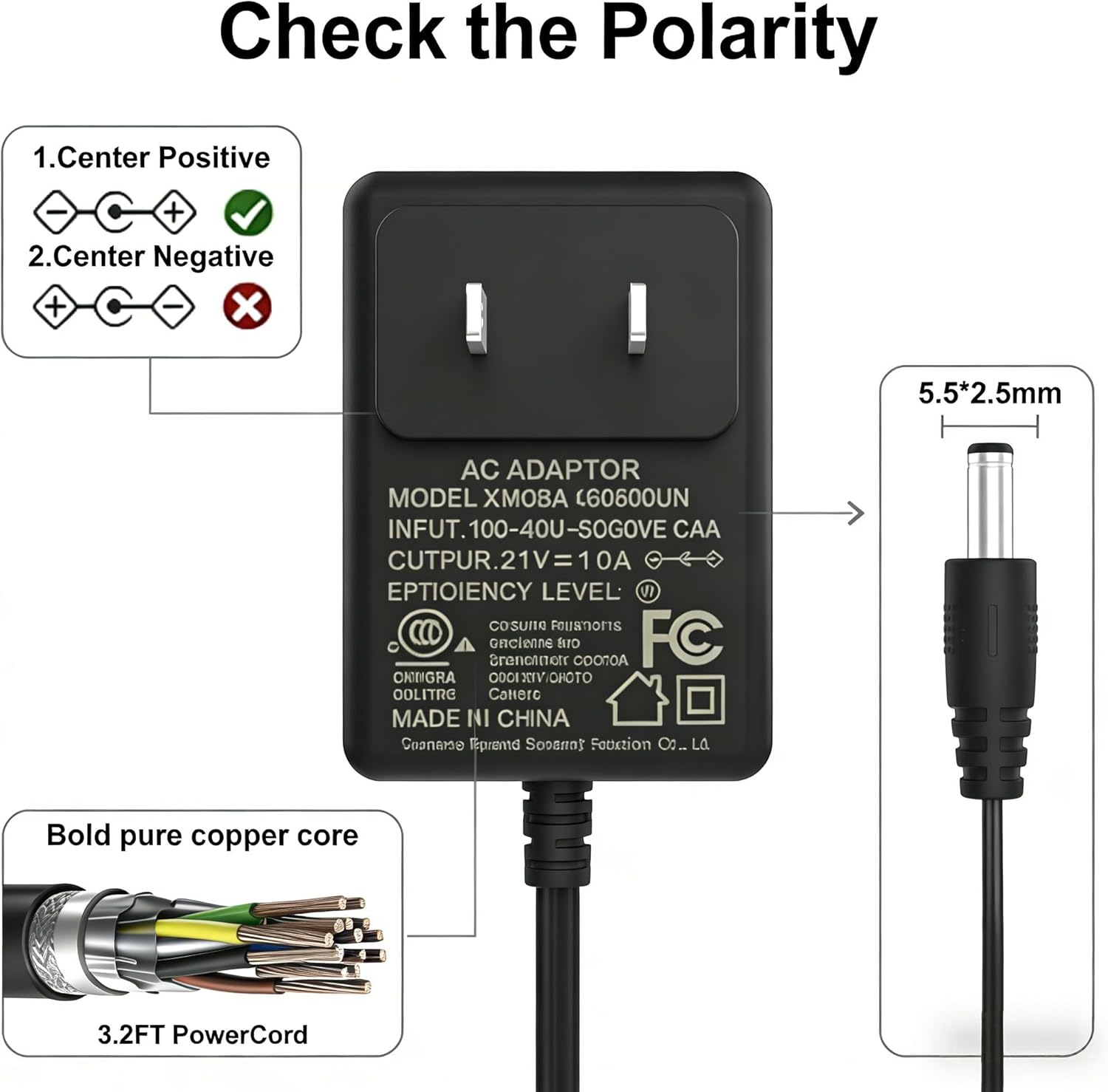 21V Lithium Battery Charger, 21V Mini Chainsaw Charger Compatible with Mini Chainsaw Electric Pruning Shears Electric Power Tools Battery Charger US Plug - Image 7