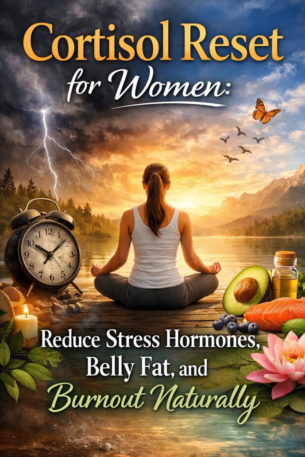 Cortisol Reset for Women: Reduce Stress Hormones, Belly Fat, and Burnout Naturally