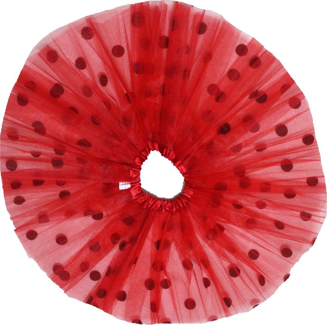 Polka Dots Girls Tulle Tutu Skirt Kids Ballet Dance Costume 1-10 Years