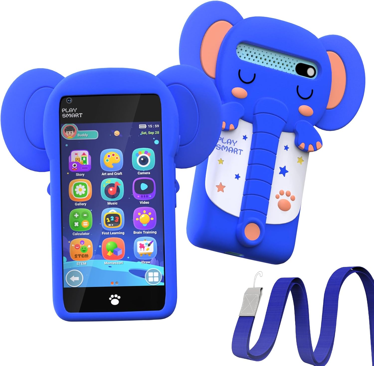 MOMILLA Kids Phone with 16 GB Storage and 200+ Games