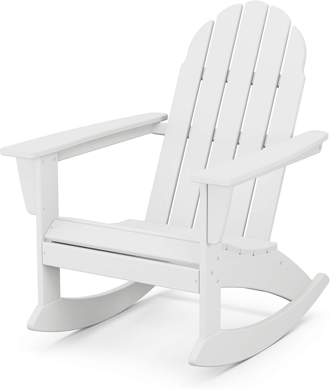 POLYWOOD® Vineyard Rocking Chair, White