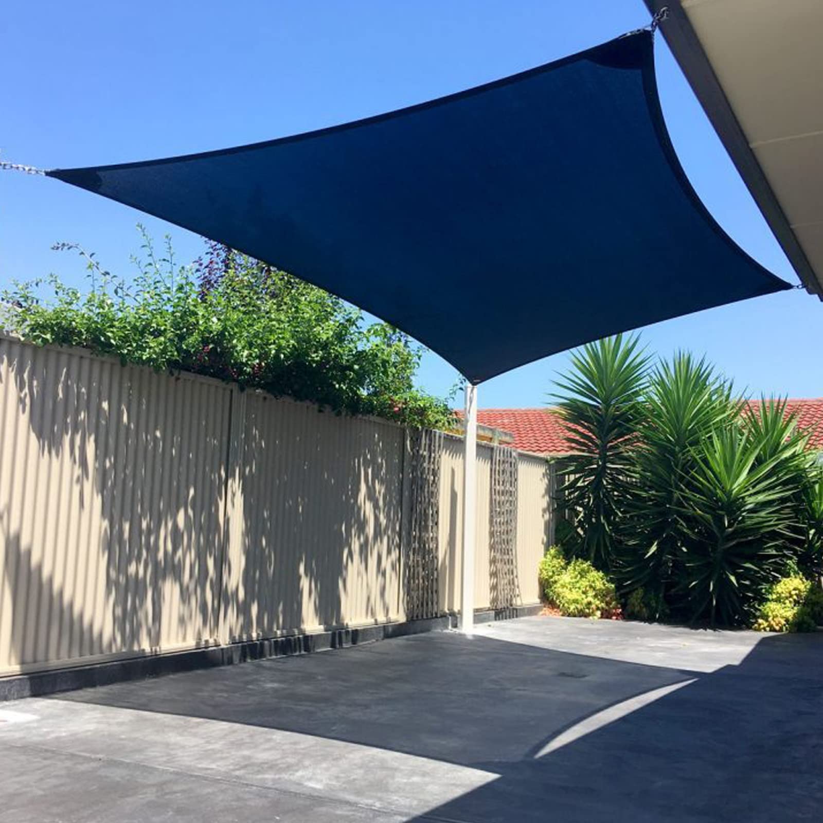 Sonnensegel Wasserdicht 2x2m - UV-Schutz Für Garten Und Terrasse