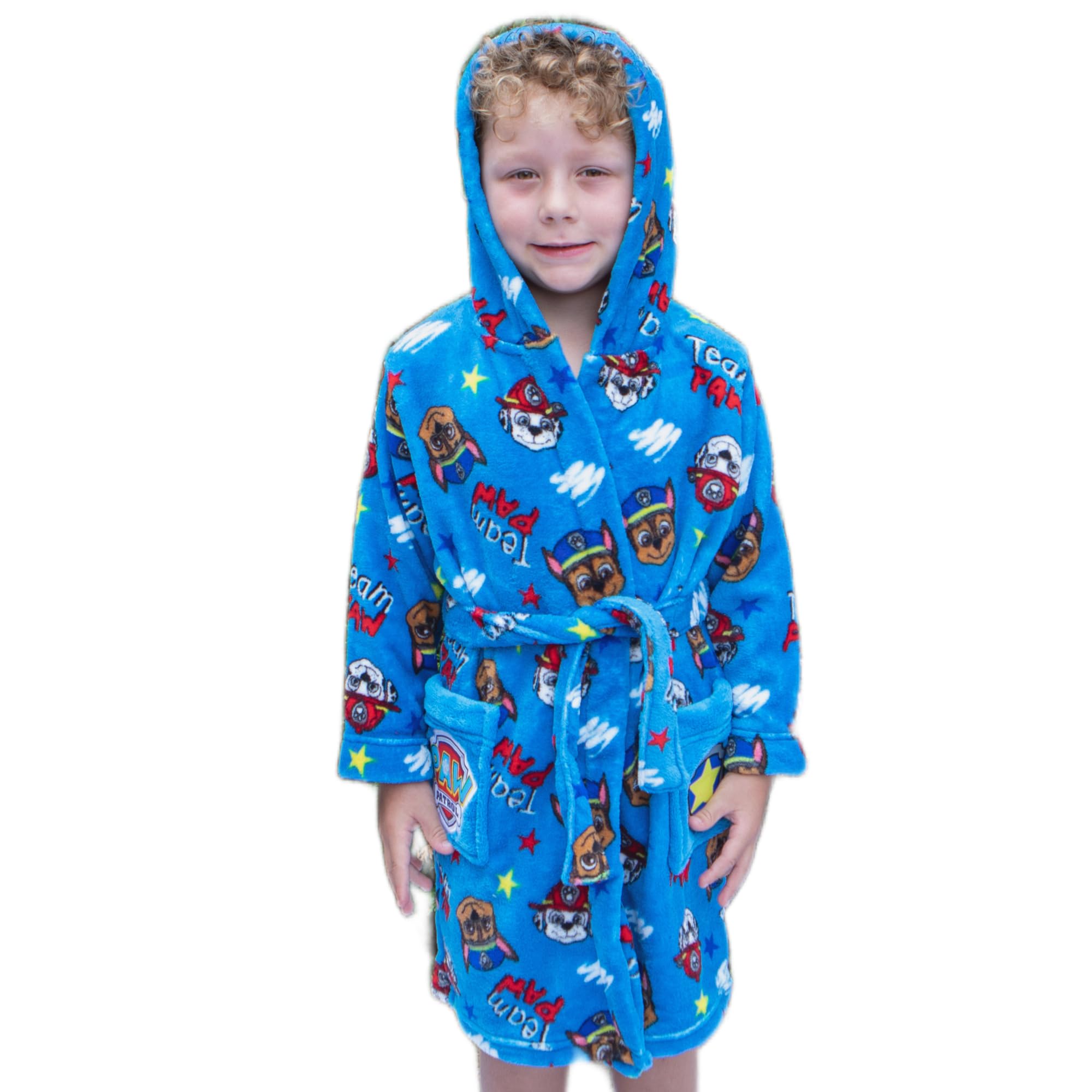 Paw Patrol Dressing Gown for boys girls age years Boys  Dressing Gown Bath Robe Perfect present to compliment Patrol Patrol  Pyjamas