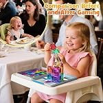 Magnetic Tiles Building Blocks Travel Construction Set, STEM Toddler Puzzle Toys for Boys and Girls Ages 3+ Birthday Gift | STEM Toddler Puzzle Toys for Boys and Girls Ages 3+ Birthday Gift
