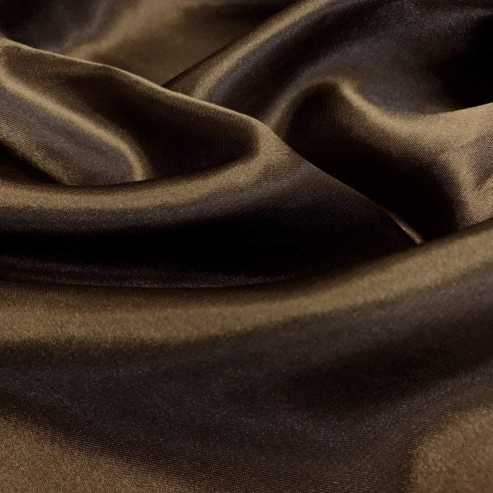 Tessuto Raso Elasticizzato Charmeuse Bianco – Larghezza 58″, Per Abiti Da Sposa E Sartoria