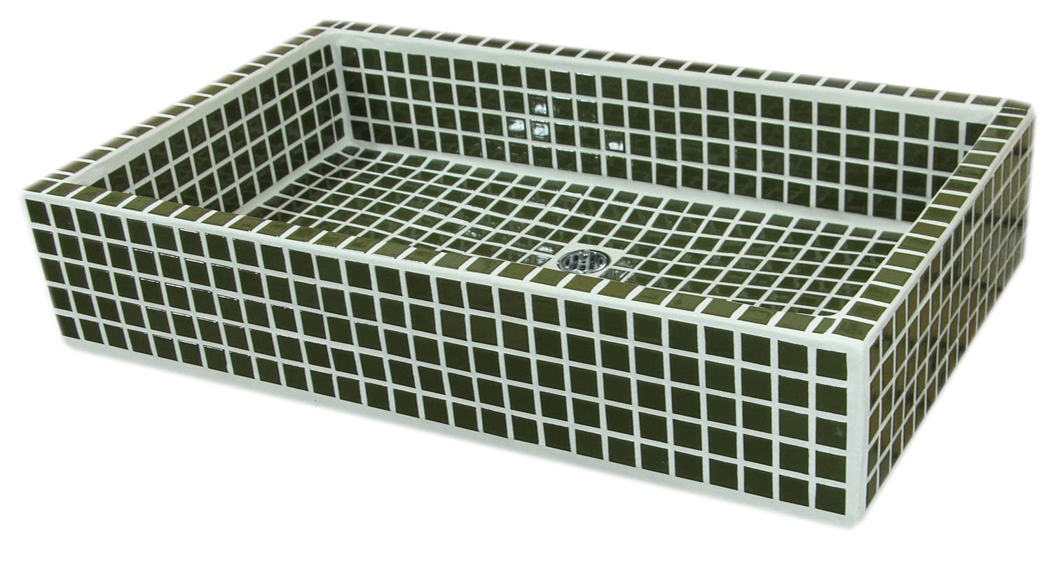 Amazon.co.jp: ガーデンシンク タイル 流し台 KMシリーズ レトロカラー