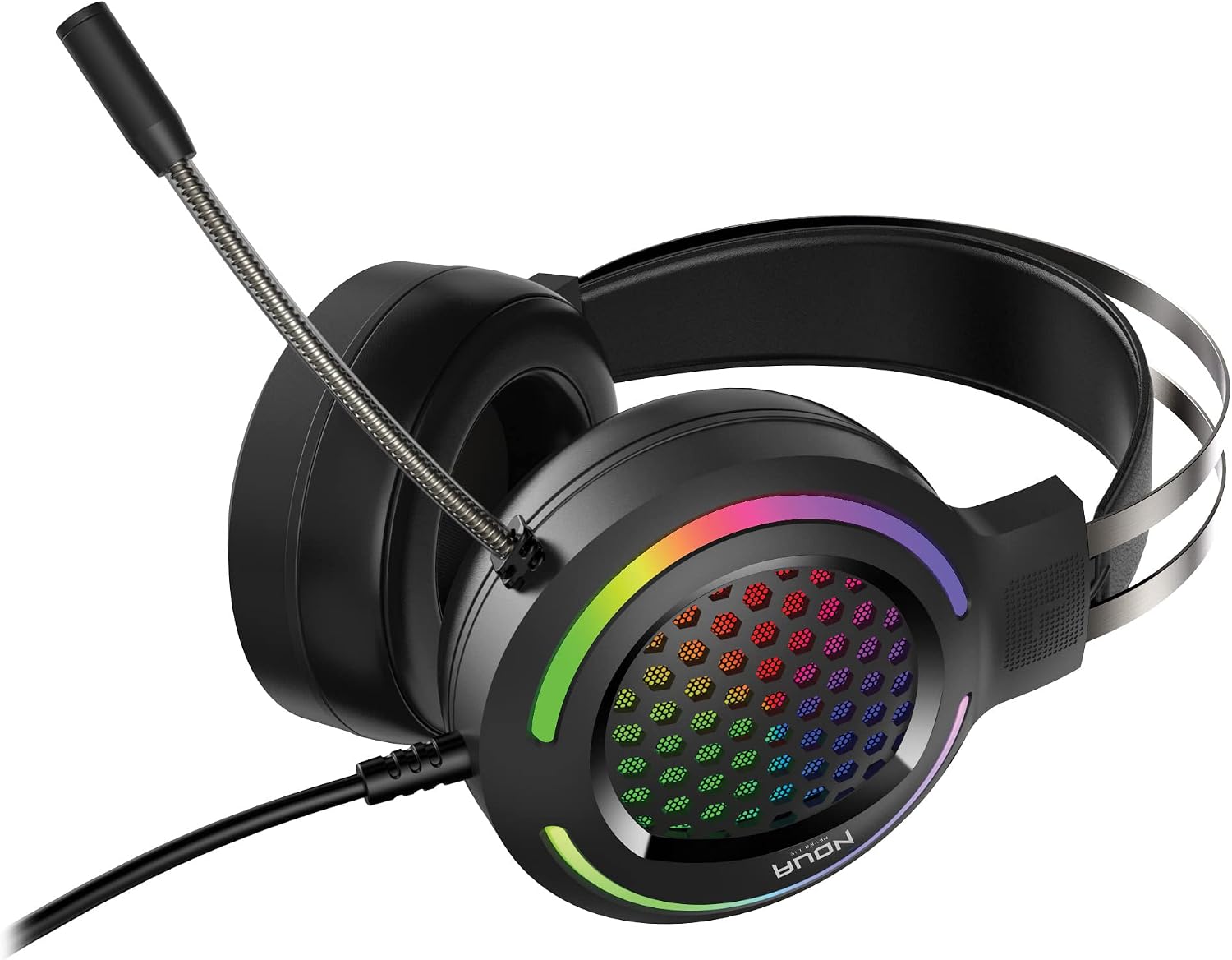 Uranus Kit Gaming 3 in 1 Mouse + Cuffie + Tappetino - Combo per PC Mouse RGB 7200 dpi - Mouse gaming - Immagine 5