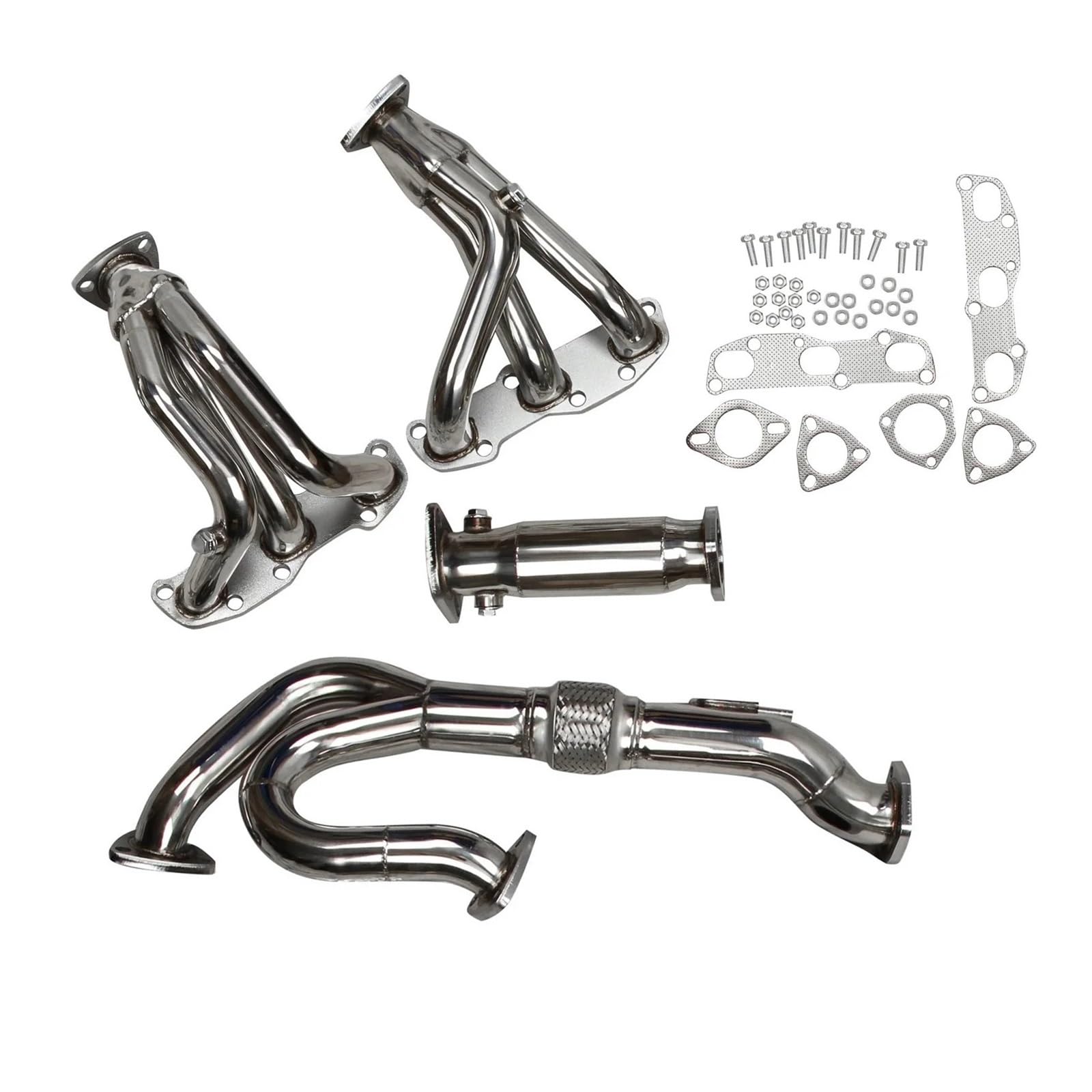 Xuanqingyi Store 2002-2006 Kompatybilny z Altima 3.5L VQ35DE V6 kolektorami wydechowymi
