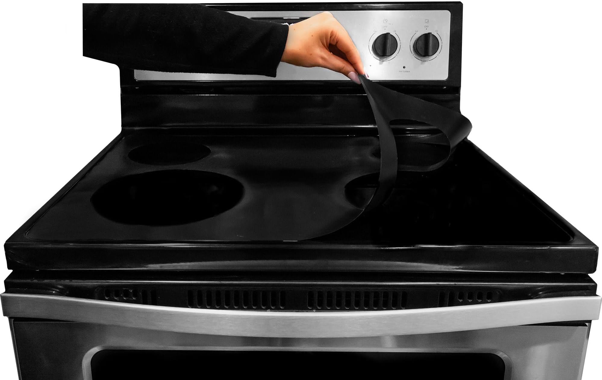 Stove Wrap Stove Cover/Protector & Oven Liner - Universal DIY Cut to Fit Size - for Gas, Electric, Glass, and Induction Stoves - Easy Clean/Heat Resistant/Nonstick/Reusable