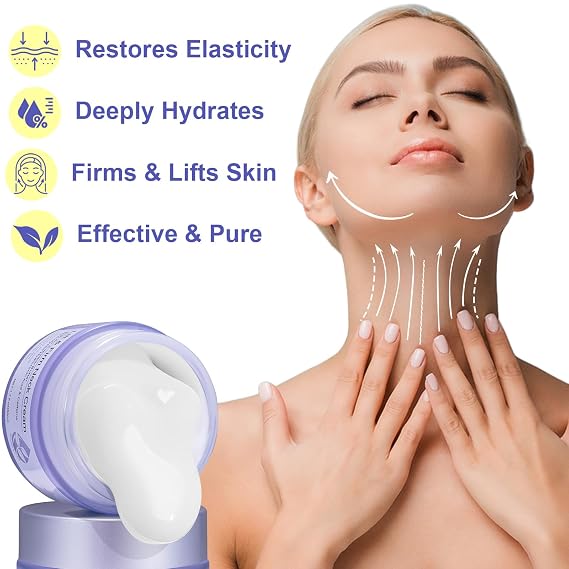 Neck Firming Cream-Instant Face Lift for Neck Tightening and Firming, 1.7Oz