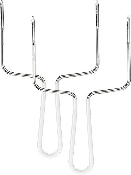 Amazon Hic ロースティング ホリデー 七面鳥 肉リフター スチール 2個セット Hic Harold Import Co 調理器具