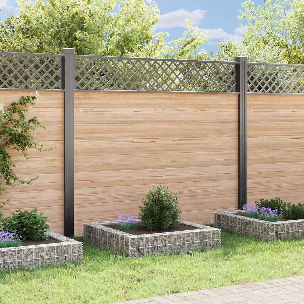 Parterre de fleurs pour jardin ou terrasse sublimé par un lit surélevé à gabion