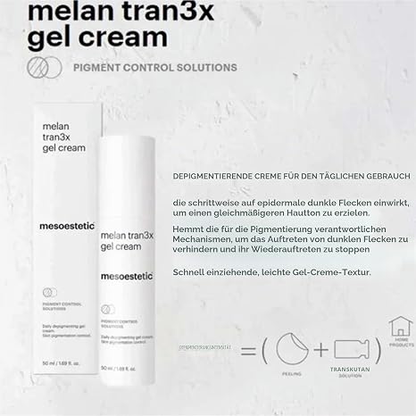 Mesoestetic Melan Tran3x Daily Depigmenting Gel Cream 50 ml