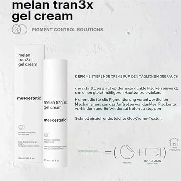 Mesoestetic Melan Tran3x Daily Depigmenting Gel Cream 50 ml