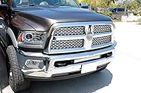 Vista 6 de Barra de luz LED iJDMTOY de 20 pulgadas de 120 W de alta potencia, dos filas con soporte de montaje para defensa inferior escondido para Dodge RAM