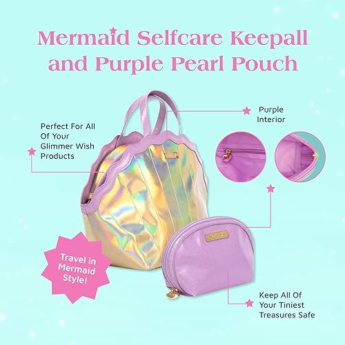 Miniatura 2 de Glimmer Wish Juego de equipaje de viaje unicornio arcoíris, Sirena Keepall y bolsa, Keepall y bolsa