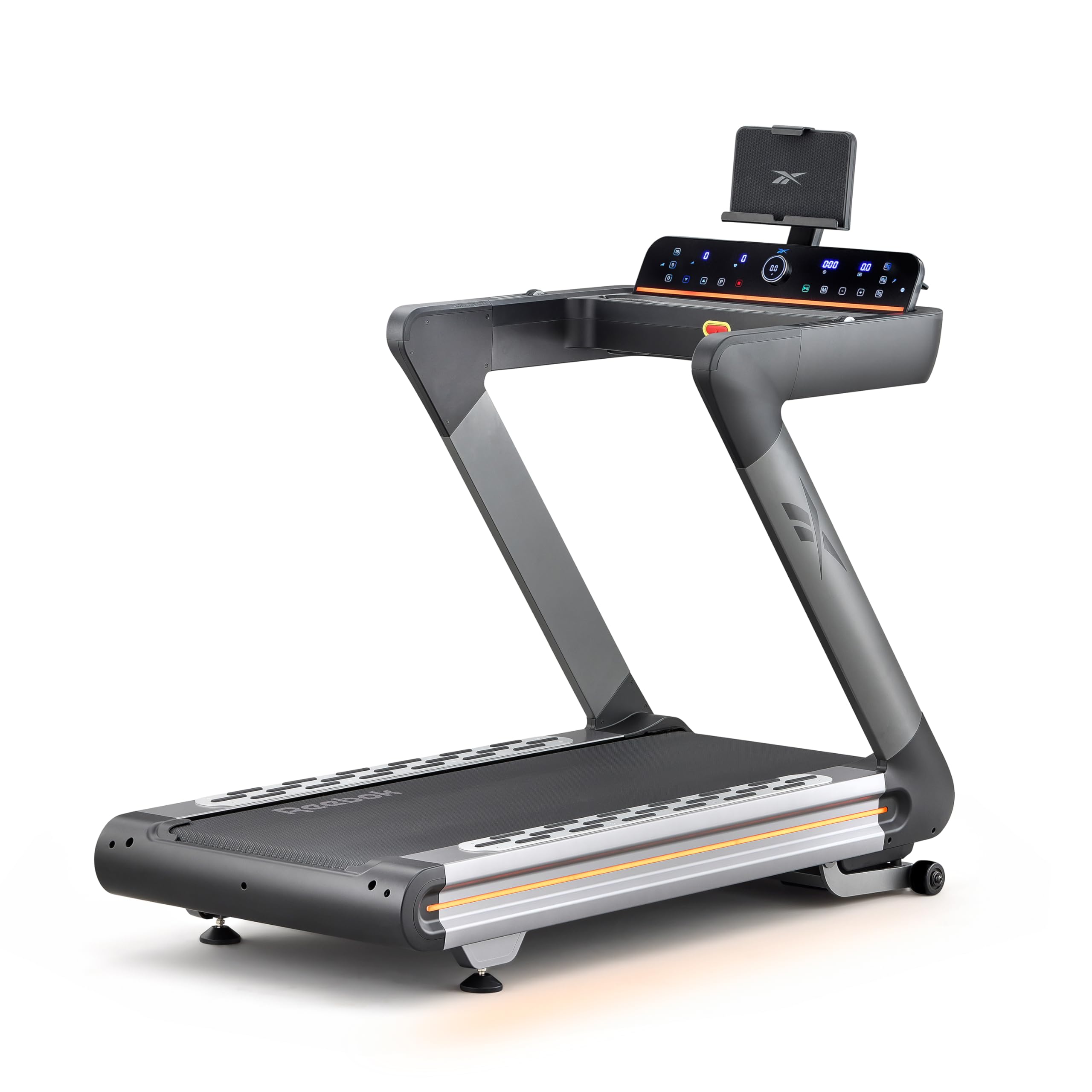 Reebok Tapis Roulant Z-tech - Kinomap e Zwift - Velocità massima 20km/h - 154x55cm - Monitor LED - Uso semi-professionale