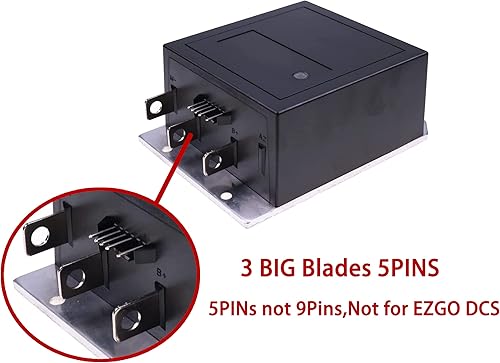 Miniatura 3 de JZGRDN Controlador de velocidad de 36V 350 Amp 5 Pin 1206-4301 25864G09 25864G03 25864G04 25864G05 25864G06 25864G07 25864G08 Compatible con Curtis