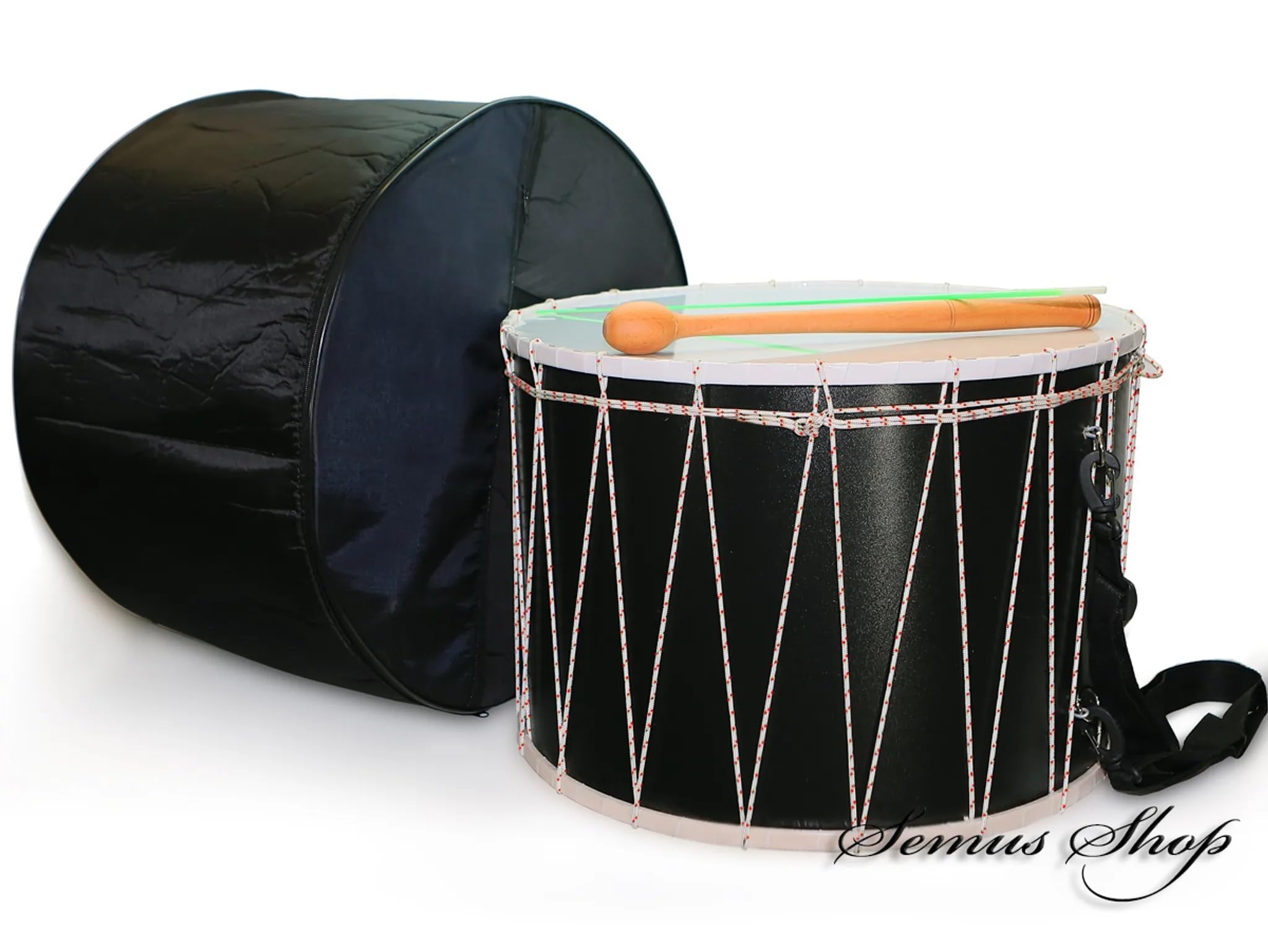 DAVUL Dhol Dhol - Batteria orientale, 53 cm, 100% fatta a mano