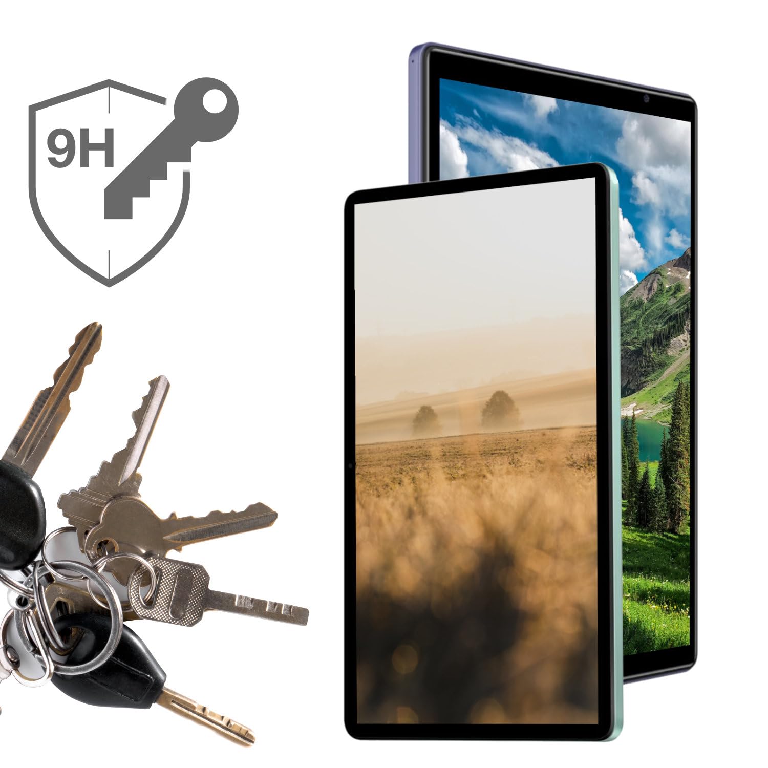 dipos 2x Pellicola Protettiva 9H opaca per Ninkear T40 2-in-1 | Antiriflesso, non si rompe e non si scheggia, non è vero vetro, Anti-Shock, antigraffio, senza bolle, autoadesiva