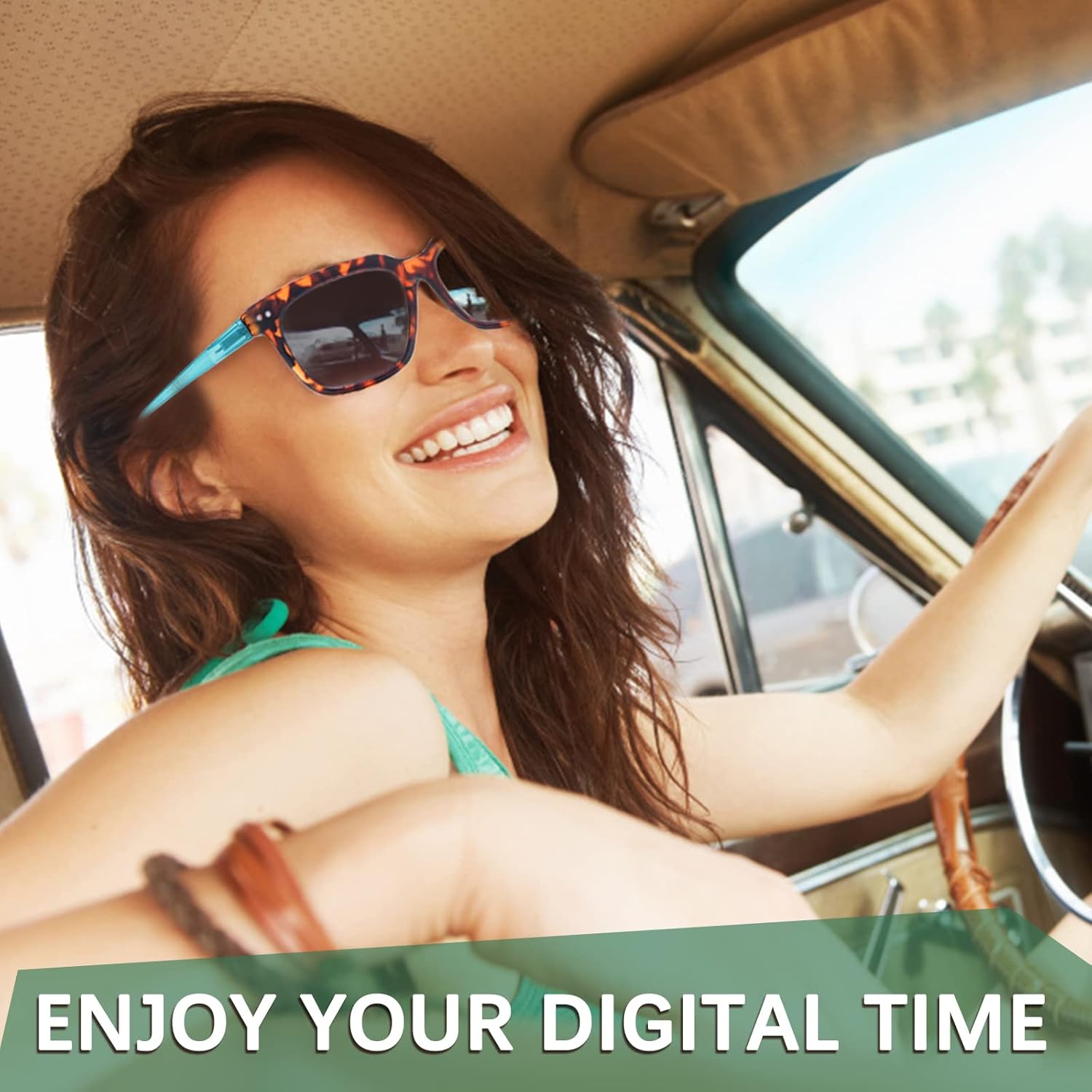 3 Pack Progressive Multifocus Reading Sunglasses for Women Men UV Protection Multifocal Top Clear Trifocal Sun Readers - Image 2