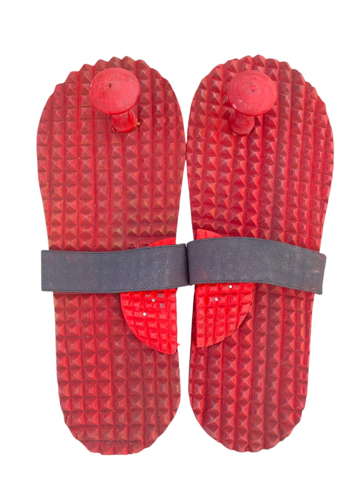 omdariya Unisex Khadau slipper Wooden Relaxing Acupressure slipper Foot Feet Slippers Sandle for Men Women Indian Khadau Slipper Or Ancient Foot Reflexology Massage Footwear with Acupressure Benefits For Man And Women-picture-29