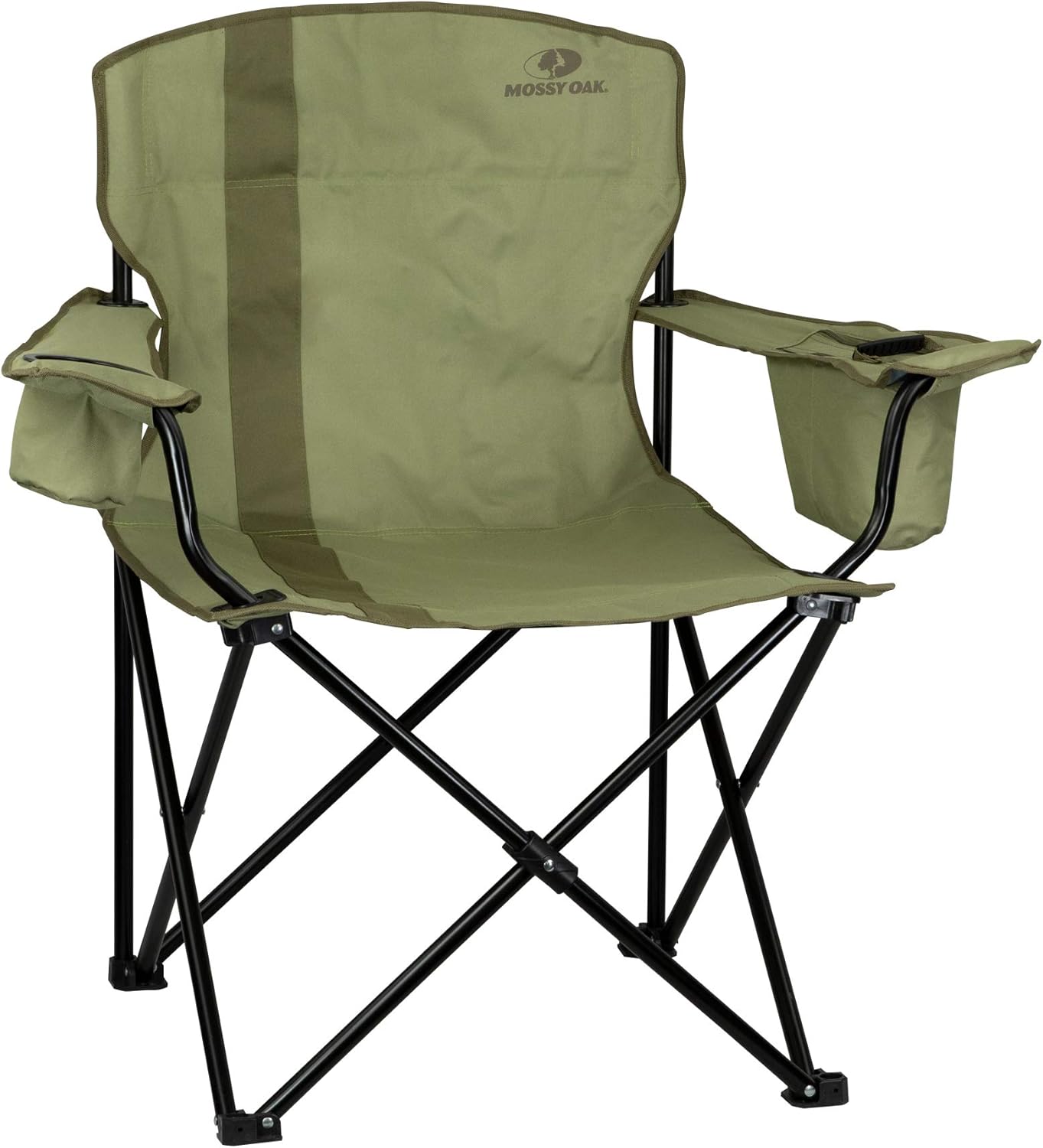 Mossy Oak Heavy Duty Folding Camping Chairs, Lawn Chair