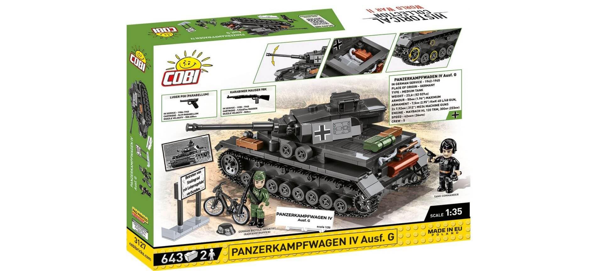 COBI Panzerkampfwagen IV Ausf.G - Image 3