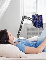 Vista 3 de Tablet Floor Stand with 4.2LB Base,Overhead Bed Phone Stand Angle Height Adjustable Tablet Holder Bed,Phone Stand for iPad/iPhoneX/iPad Pro Air