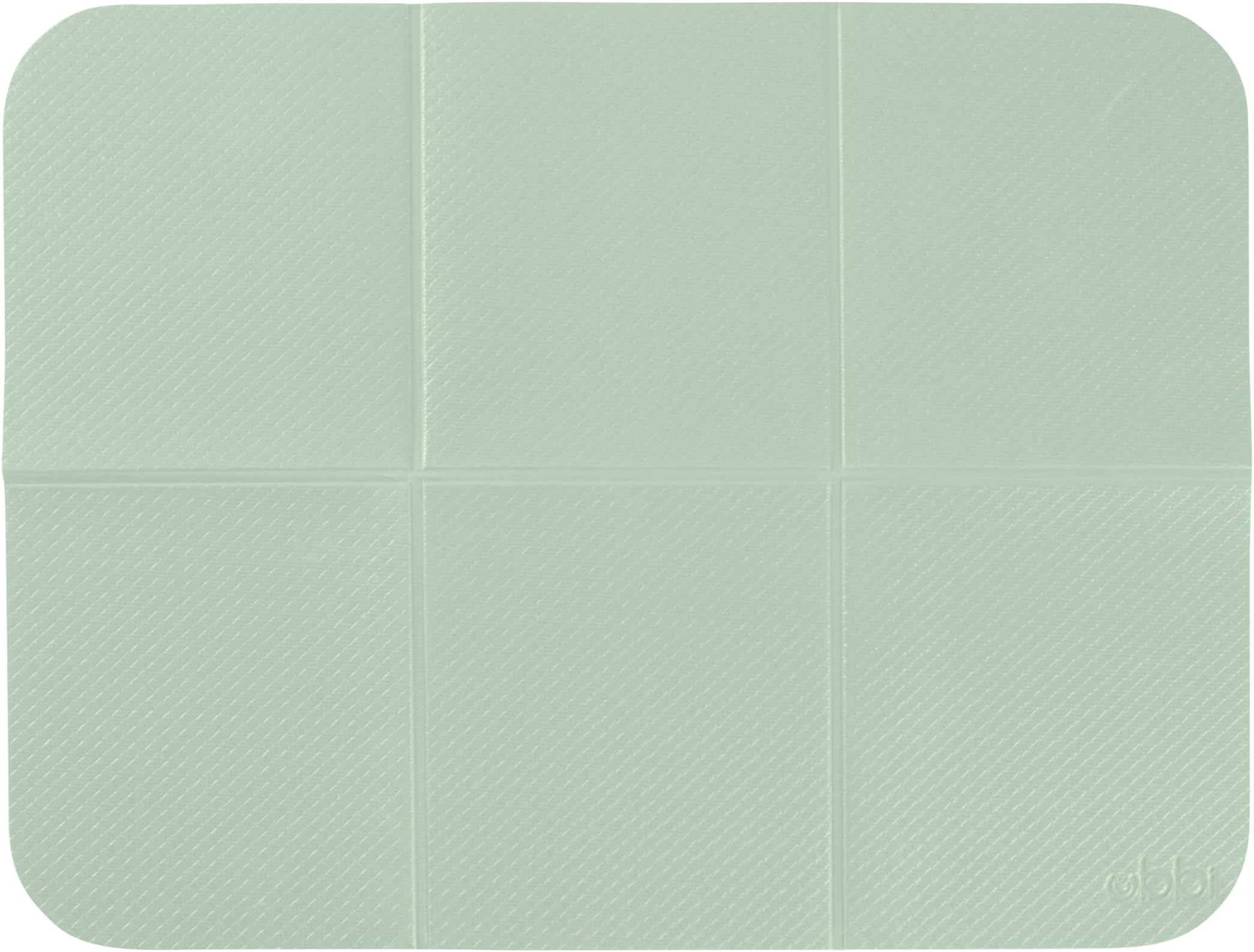 On-the-Go Diaper Changing Baby Mat, Soft and Comfortable, Must Have for Newborns, Easy to Clean, Portable Folding Pad, Infant Traveling Accessories, Sage Green, 16" x 21"