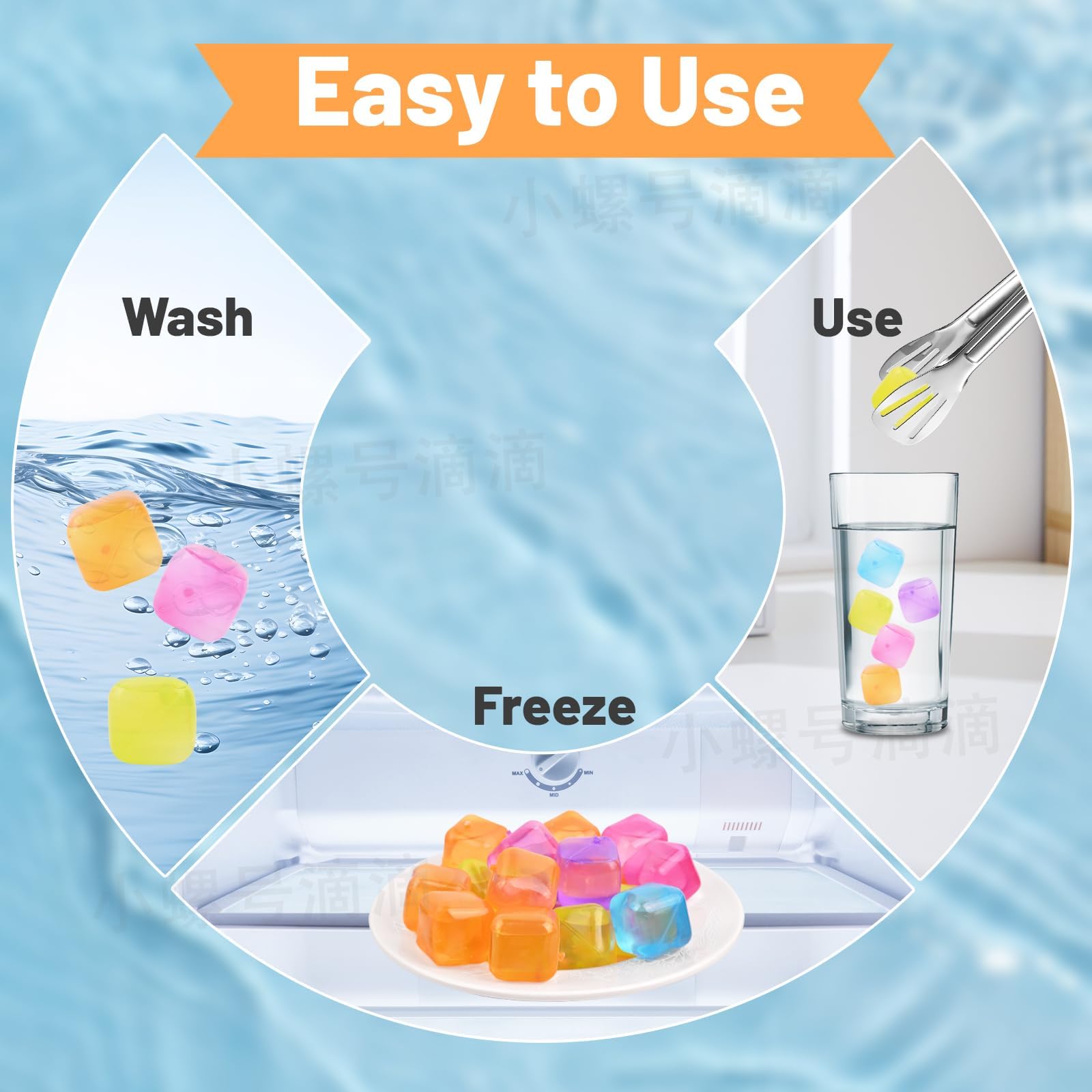 What Is In Refreezable Ice Cubes at George Jelks blog
