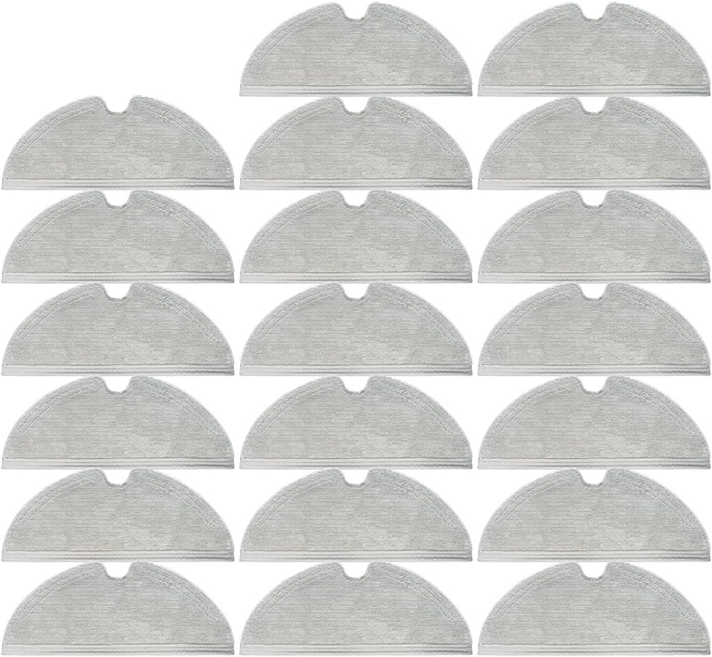 Original Mop,Compatible for Roborock Q7 MAX/MAX+ / S5 MAX / S6 / S50 / S55 Vacuum Cleaner Parts(20pcs)