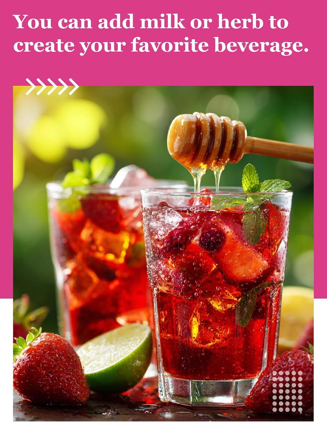 HYNTMYT Organic Hibiscus Tea Bags, Premium USDA Organic Hibiscus Flowers Tea, Bright & Tart Flavor, Caffeine Free, 120 Count