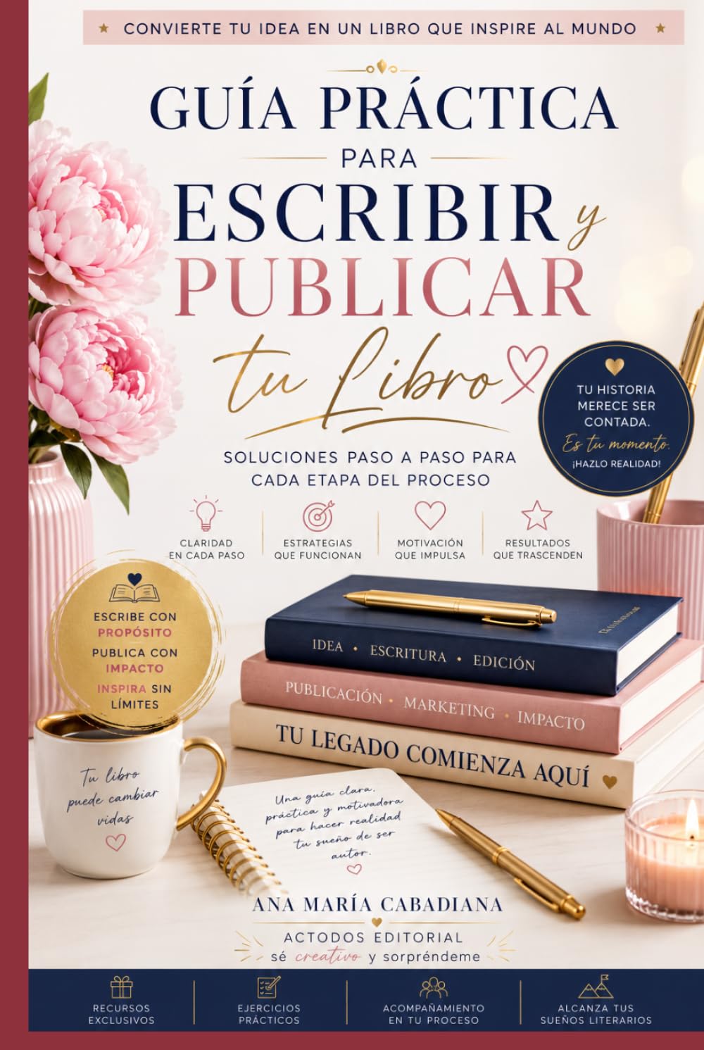 Guía Práctica para Escribir y Publicar tu Libro: Soluciones Paso a Paso para Cada Etapa del Proceso